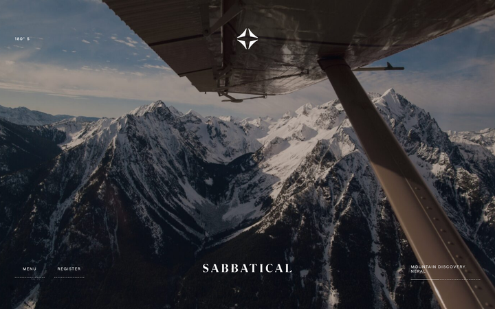 Screenshot of Sabbatical Travel
