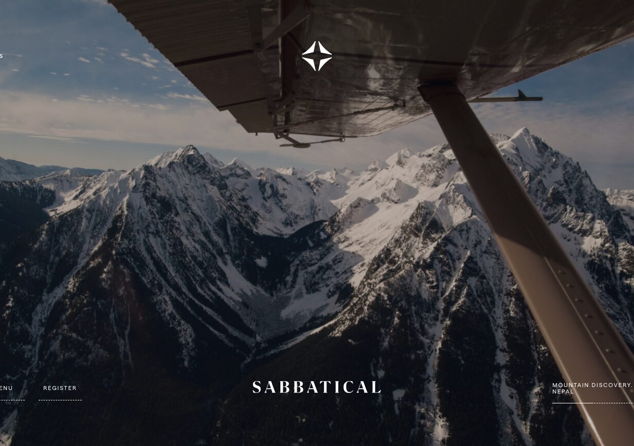 Screenshot of Sabbatical Travel
