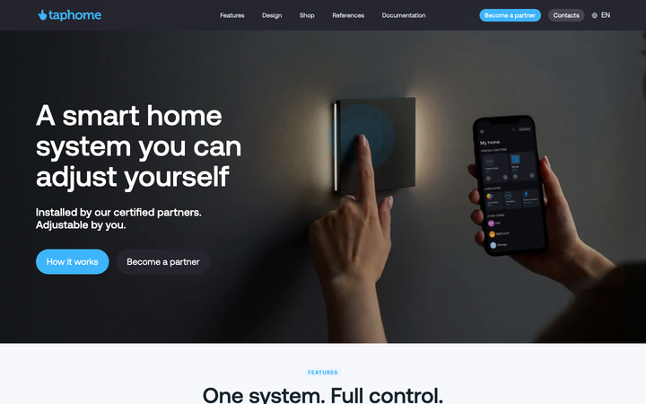 Screenshot of Taphome