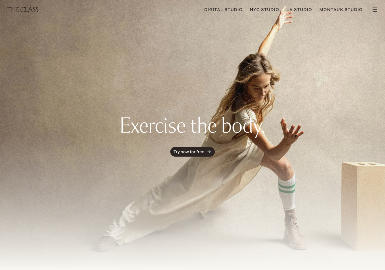 Screenshot of The Class By Taryn Toomey