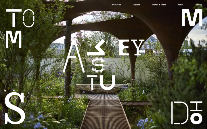 Screenshot of Tom Massey Studio
