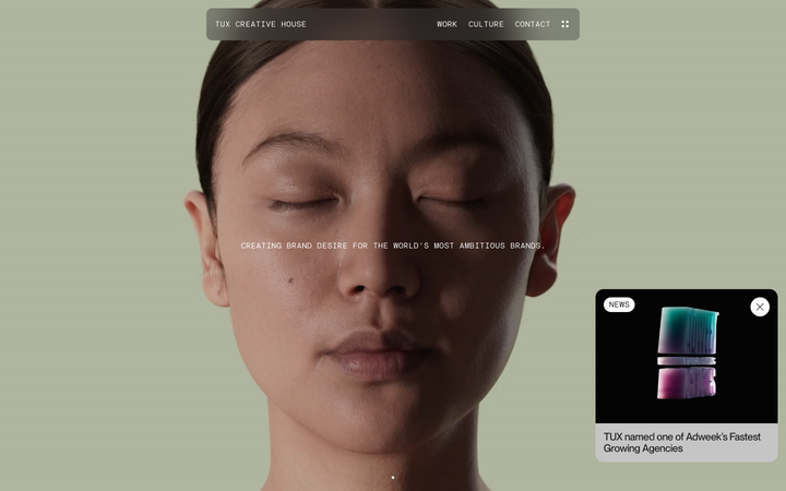 Screenshot of Tux Creative