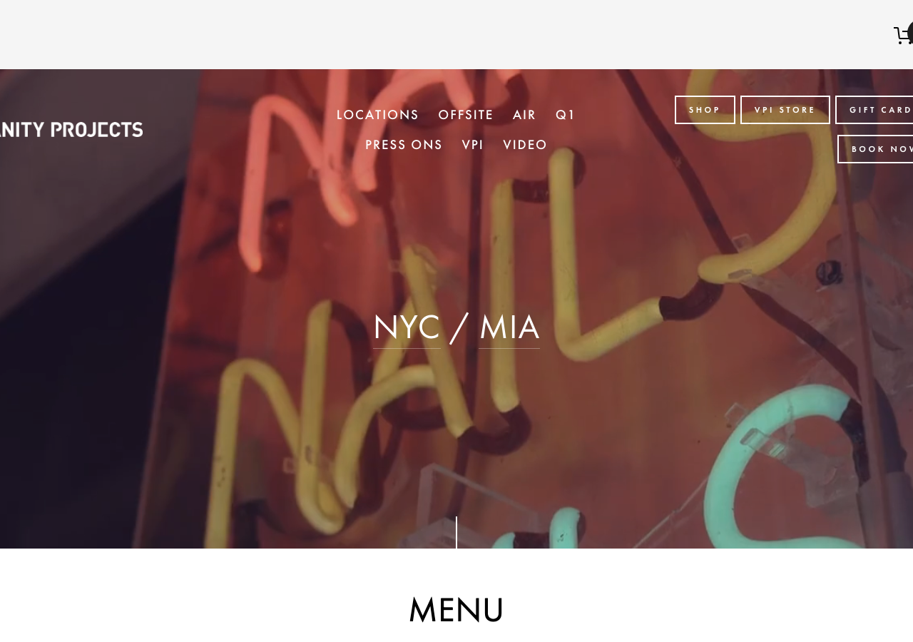 Screenshot of Vanity Projects