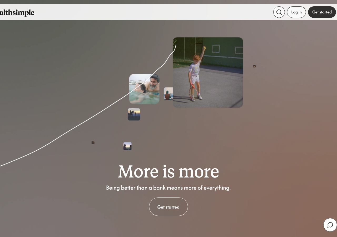Screenshot of Wealthsimple