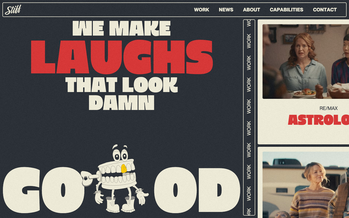Screenshot of Working Stiff Films