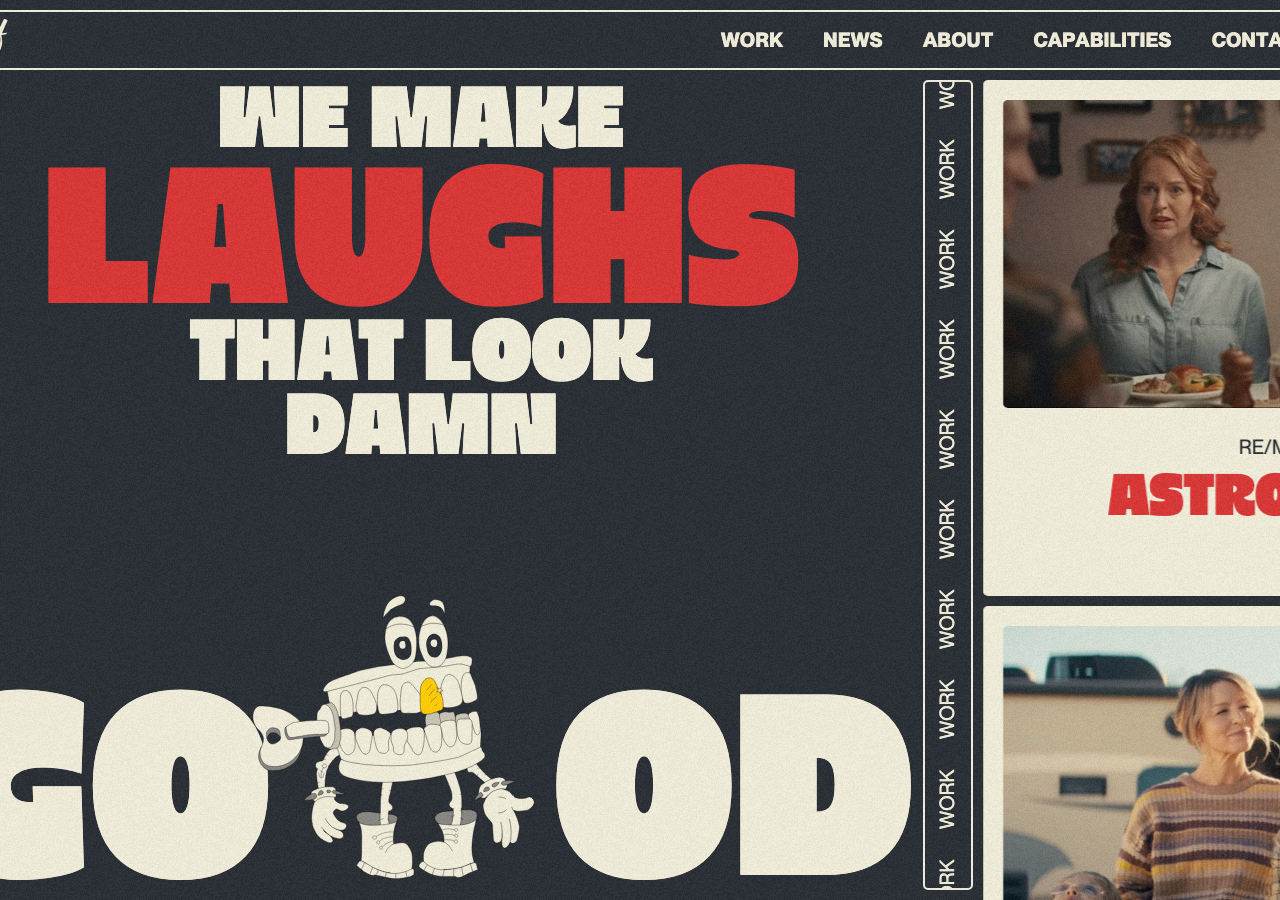 Screenshot of Working Stiff Films