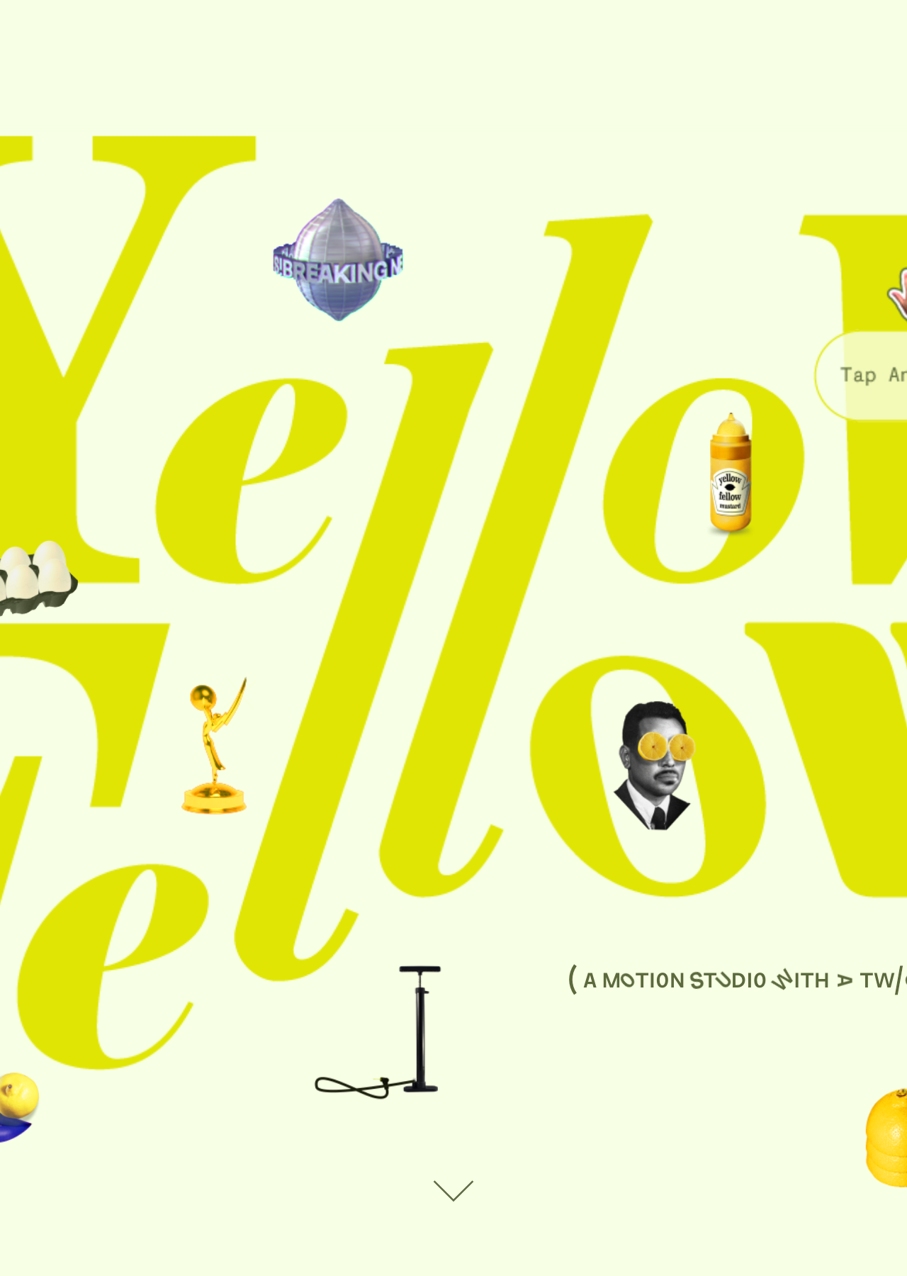 Screenshot of Yellow Fellow