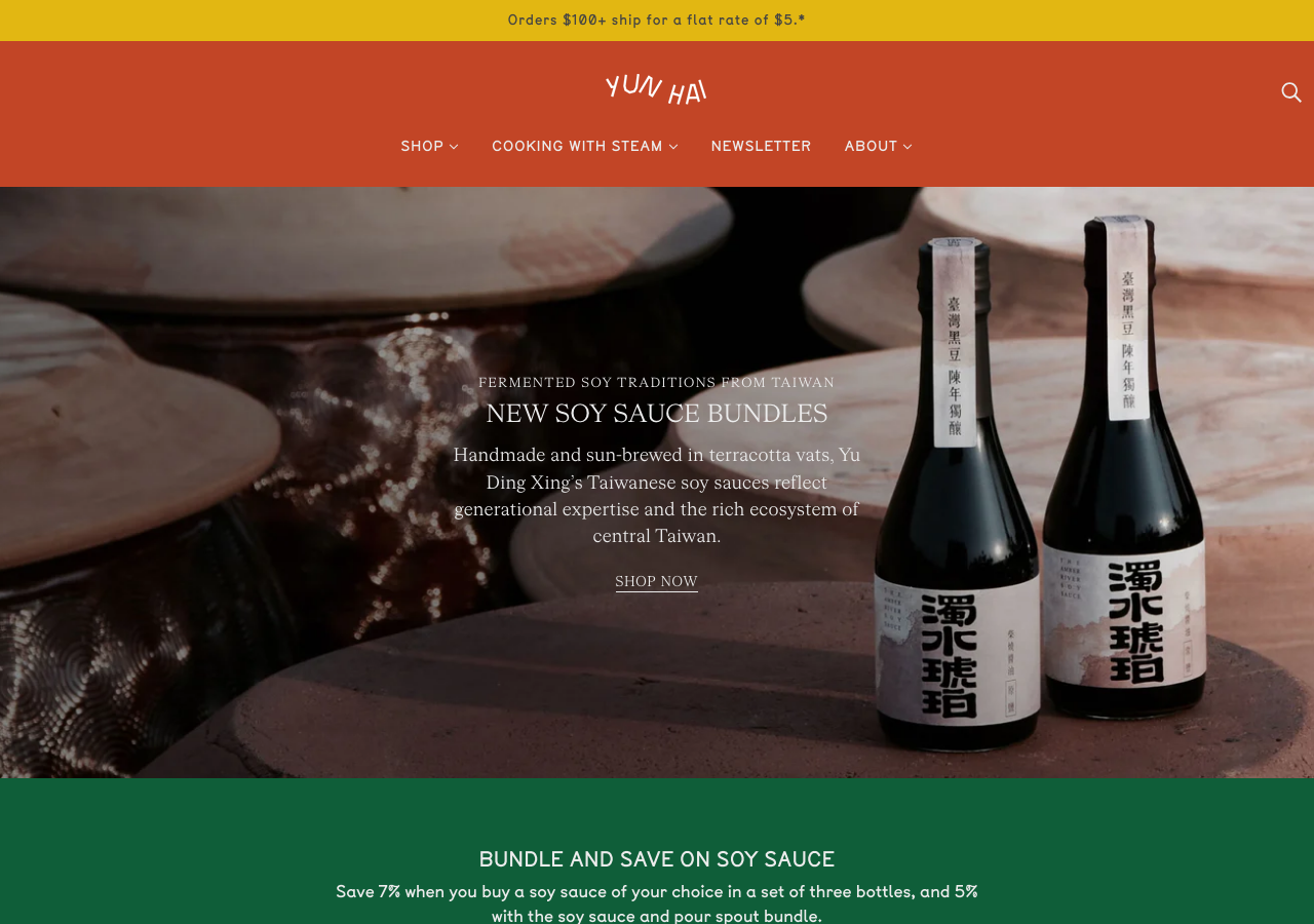 Screenshot of Yun Hai Taiwanese Pantry